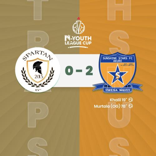 Spartans FC VS Sunshine Stars F.C. (U19)