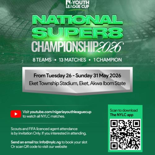 N – Youth League Cup Official Announcement: National Super 8 Championship 2026