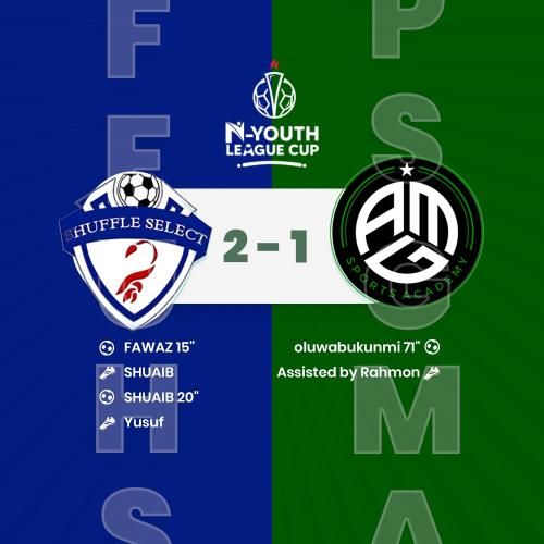 SHUFFLE SELECT FA VS AMG SPORTS ACADEMY