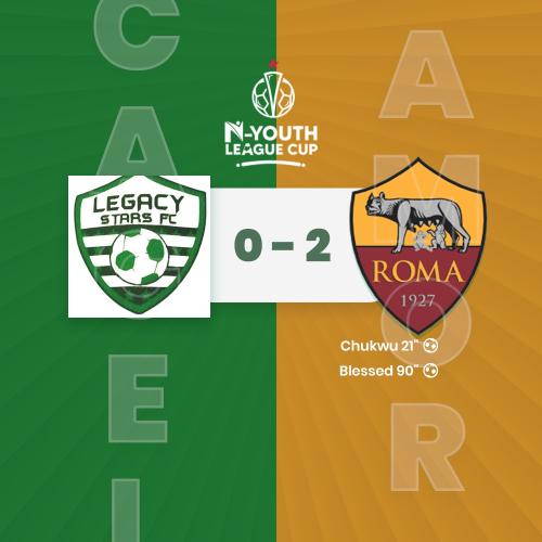 Legacy Stars FC VS AS Roma Academy Highlight WEEK 1