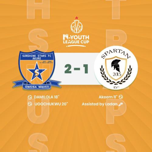 Sunshine Stars F.C. (U19) vs Spartans FC WEEK FOUR