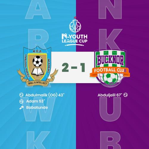 Kwara Football Academy vs Bucknor FC week7