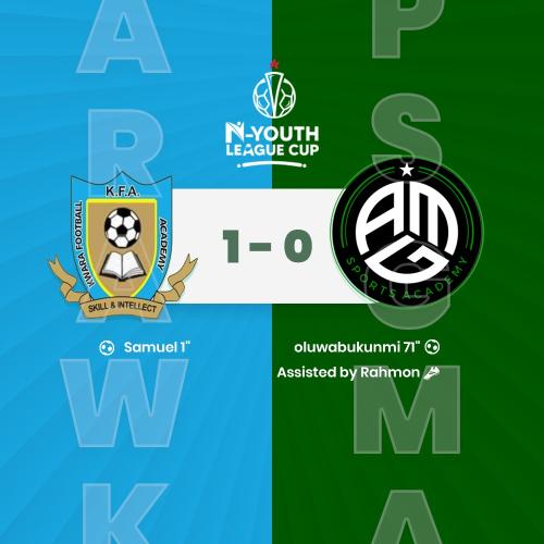 Kwara Football Academy VS AMG SPORTS ACADEMY