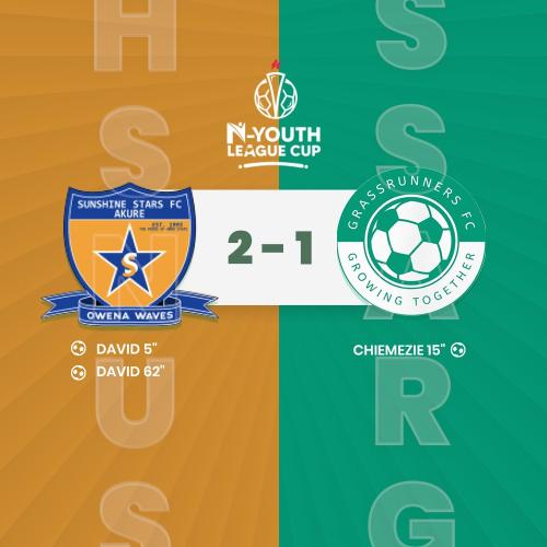 Sunshine Stars F C U19 VS GRASSRUNNERS FOOTBALL CLUB