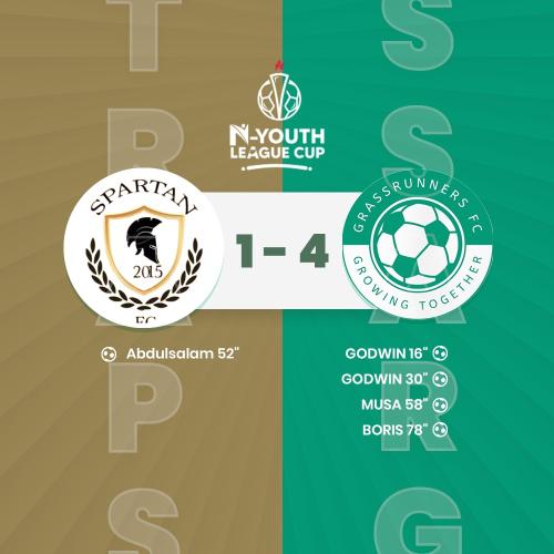 Spartans FC VS GRASSRUNNERS FOOTBALL CLUB