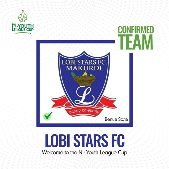 Welcome aboard, LOBI STARS FC.MAKURDI ⚽