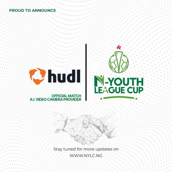 We’re excited to announce our official partnership with Hudl, the Official Match A.I. Video Camera Provider for the Nigeria Youth League Cup 2024/2025 season!